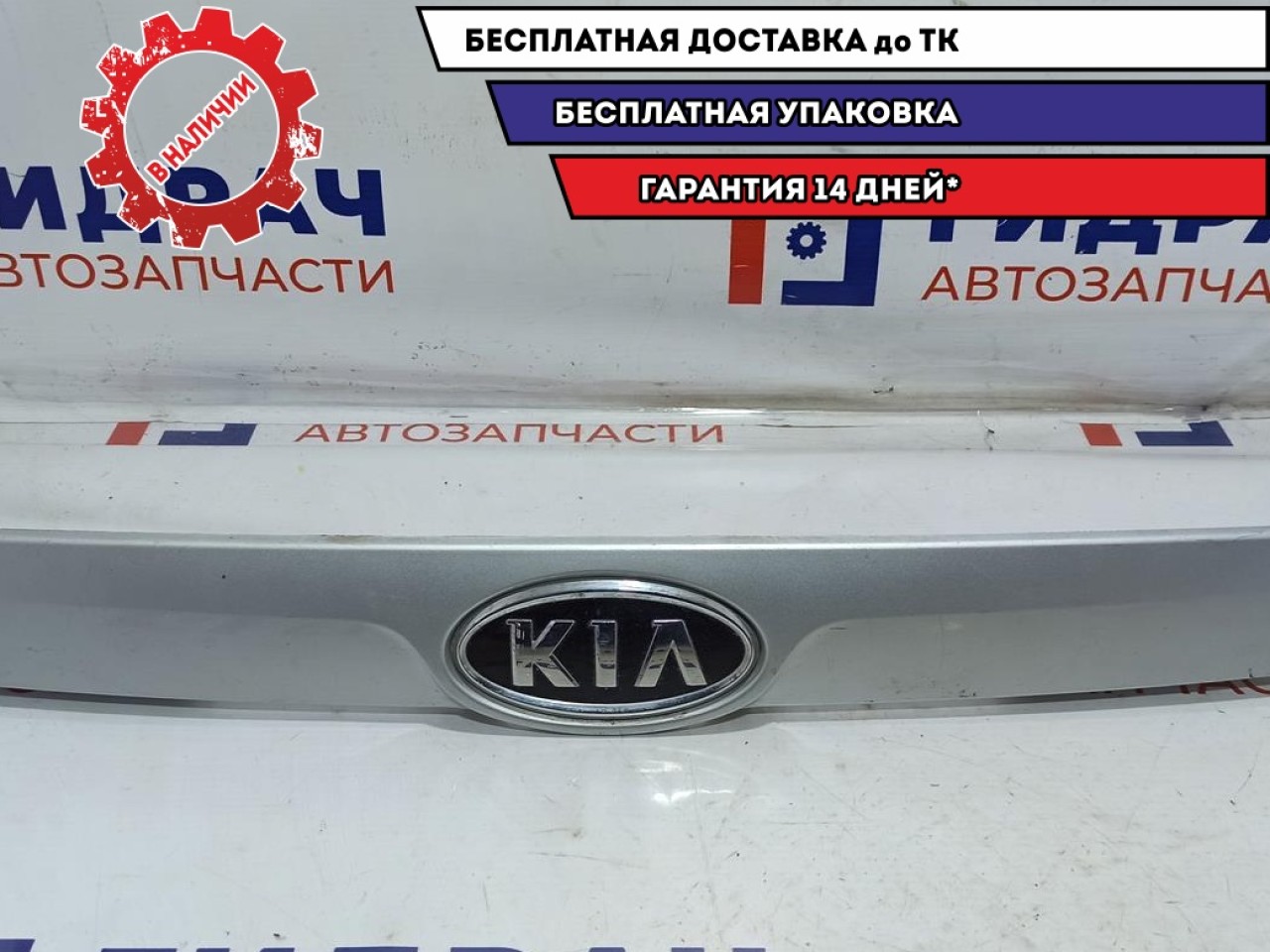 Накладка двери багажника Kia Picanto 8731007500.